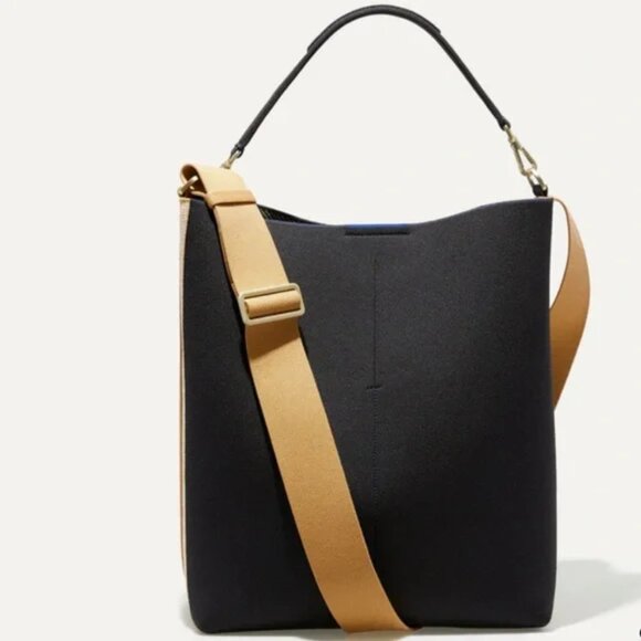 Rothy's Handbags - Rothy’s The Bucket Bag in Ink and Ivory